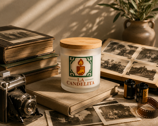 RAÍZ DORADA | Saffron Cedar Candle for Purpose, Growth & Intention 10oz