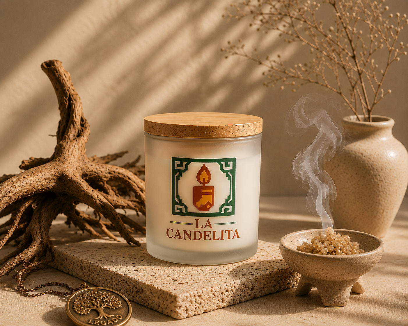 HERENCIA VIVA | Oud Candle for Legacy, Roots & Tradition 10oz
